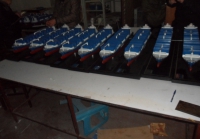 custom made model of Nile Dutch container ship